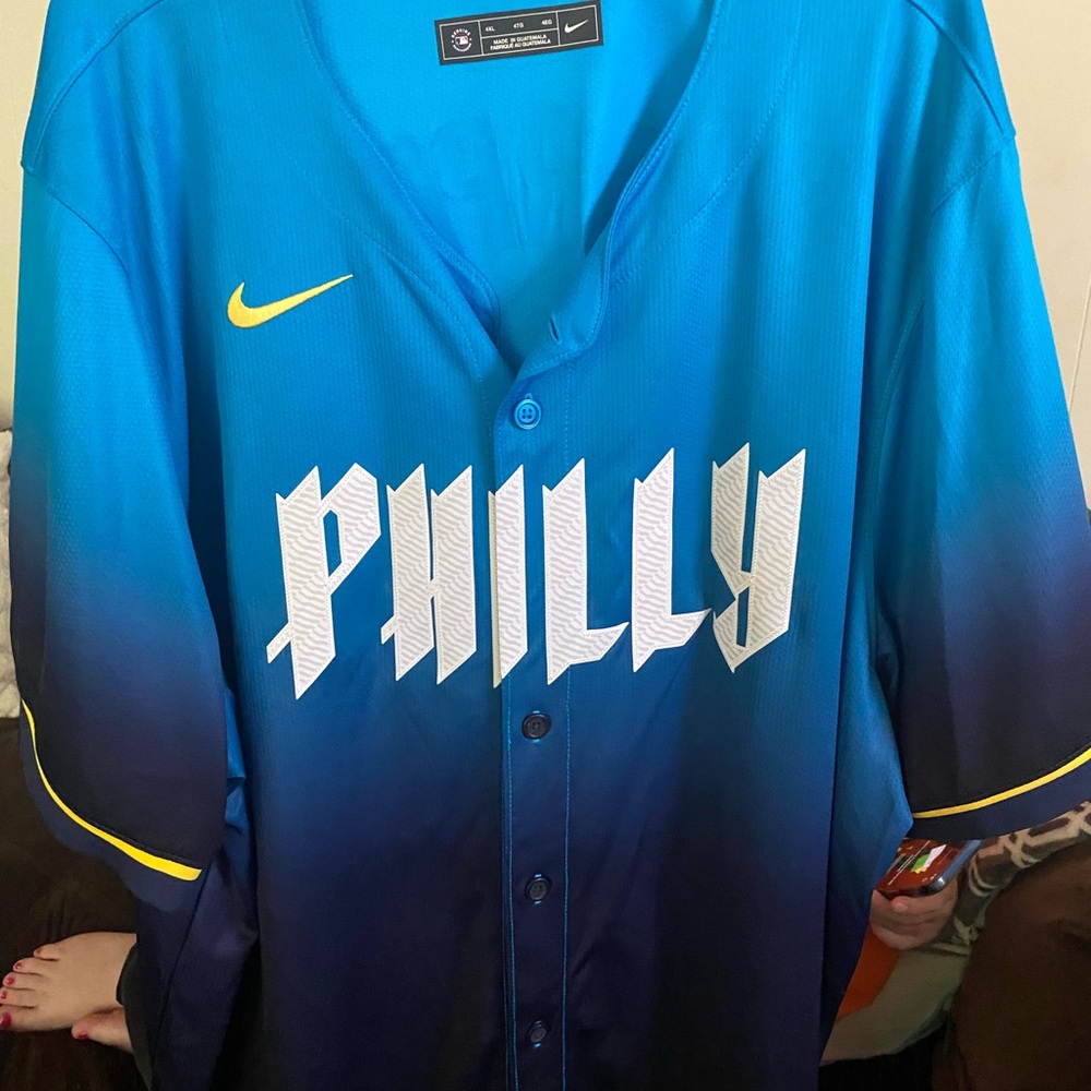 Nike Philly Gradient Blue Jersey